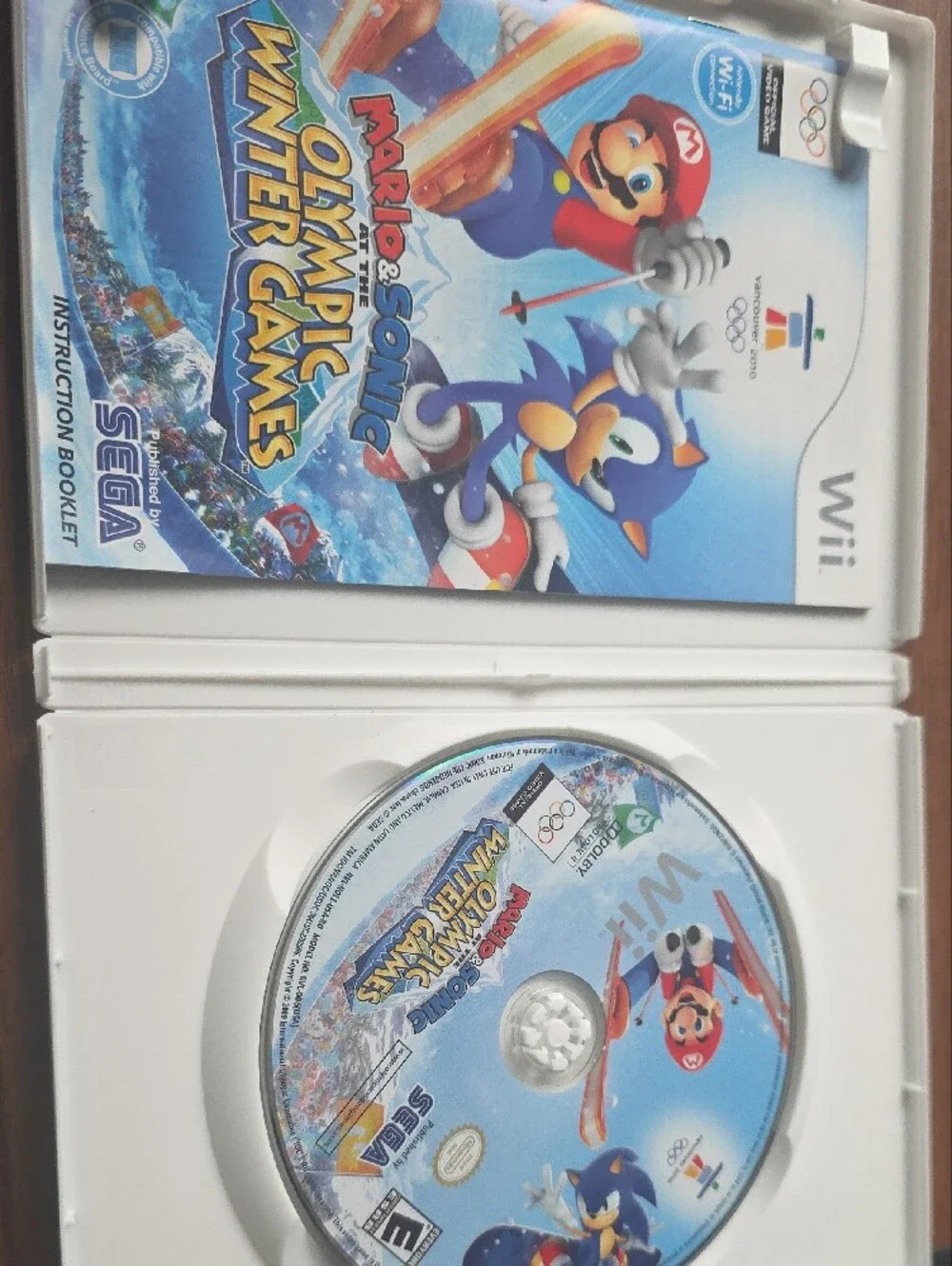 Nintendo Wii Mario & Sonic at the Olympic Winter Games - Blue